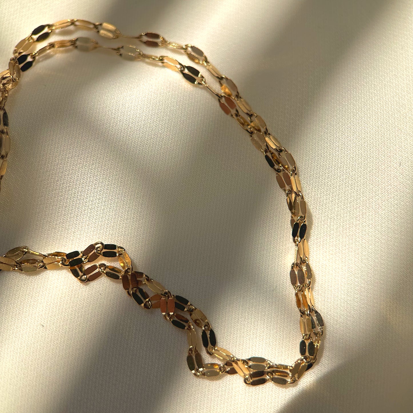 Minimal Gold Plated Chain Necklace