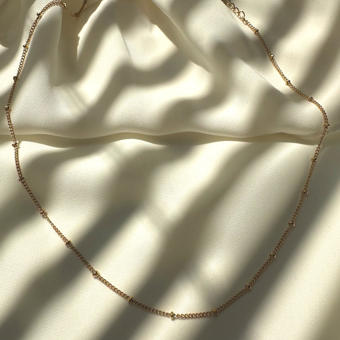 Minimal Gold Plated Chain Necklace