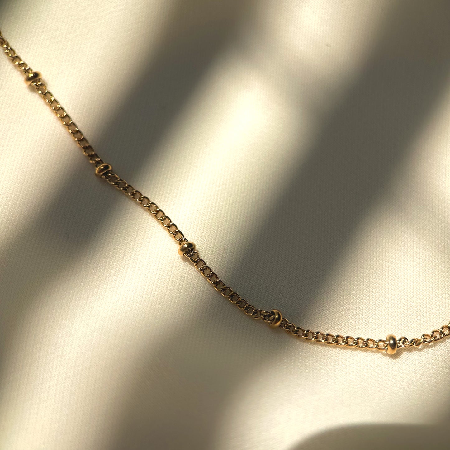 Minimal Gold Plated Chain Necklace