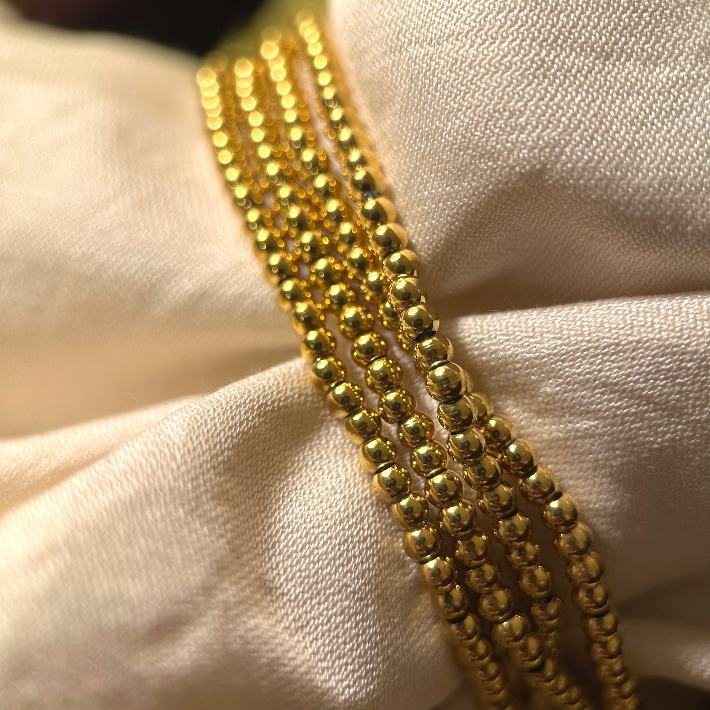 Minimal Beaded Bracelet