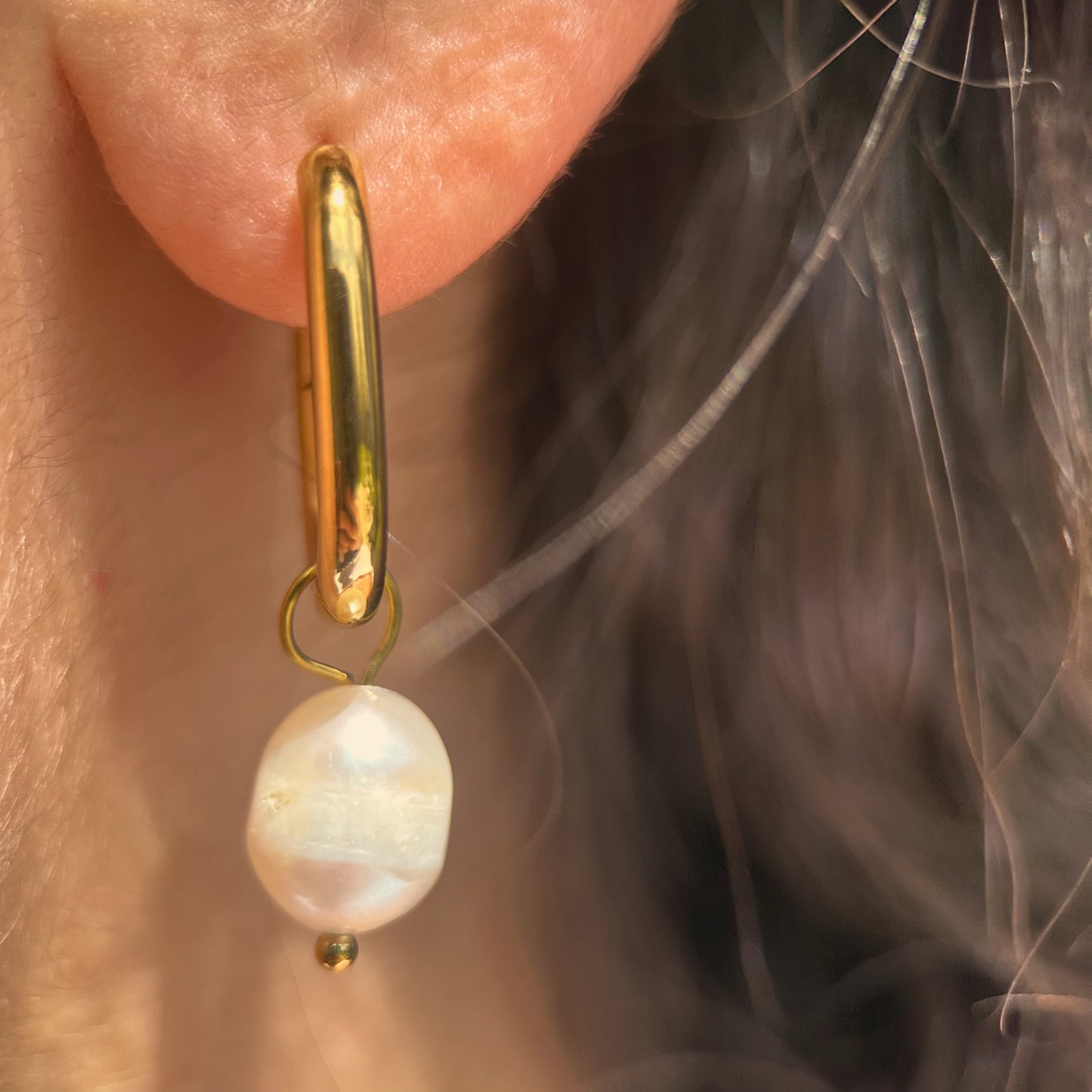 Freshwater Pearl Drop Earrings